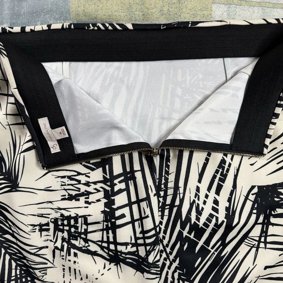 db Established 1962 Black & White Graphic Women's Casual Skirt Sz XL - Picture 5 of 12